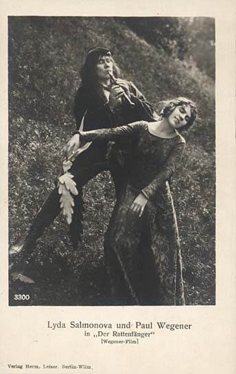 Abb. 1: Filmbild aus Der Rattenfänger (Paul Wegener, 1918). Quelle: DIF/Nachlass Paul Wegener-Sammlung Kai Möller