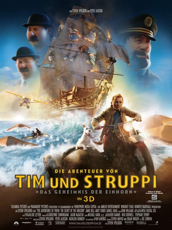 Tim und Struppi und das Geheimnis der Einhorn (Steven Spielberg, 2011)